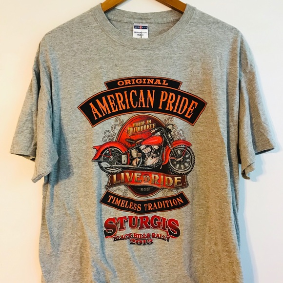 Sturgis Black Hills 2013 T Shirt Motorcycle Biker - Picture 1 of 4